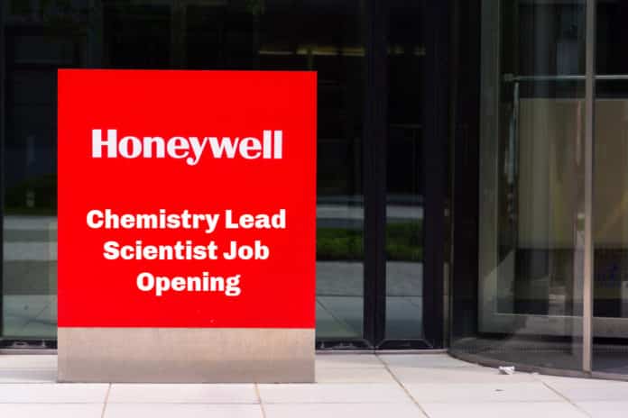 Honeywell Chemistry Lead Scientist Job Opening 2020