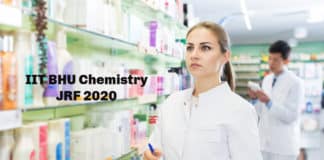 IIT BHU Chemistry JRF 2020 - Application Details