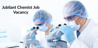 Jubilant Chemist Job Vacancy - Msc Chemistry Candidates Apply