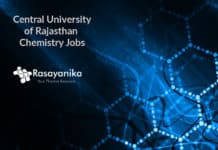 Junior Research Fellow-Chemistry @ Central University of Rajasthan