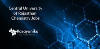 Junior Research Fellow-Chemistry @ Central University of Rajasthan