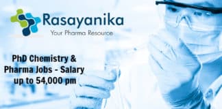 PhD Chemistry & Pharma