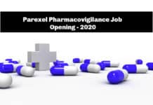 Parexel Pharmacovigilance Job Opening - Pharma Candidates Apply