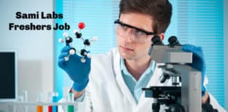 Sami Labs Freshers Job Opening 2020- Chemistry Trainee