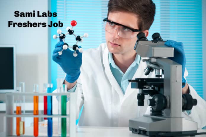 Sami Labs Freshers Job Opening 2020- Chemistry Trainee