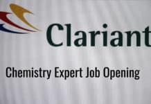 Clariant Chemistry Expert Job Opening - Apply Now