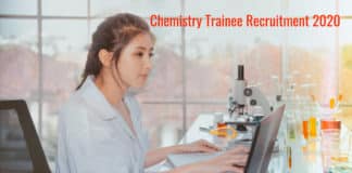 Govt Heavy Water Board Chemistry Trainee Recruitment 2020