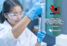 IISER Chemistry Job