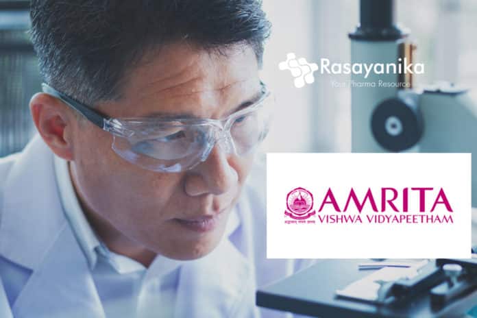 Chemistry Research Fellow Recruitment @ Amrita Vishwa Vidyapeetham