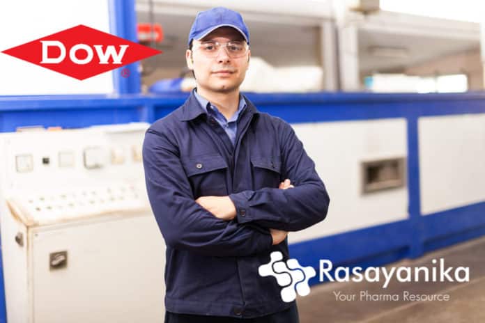 Dow Freshers Chemistry Job Opening - Quality Technician
