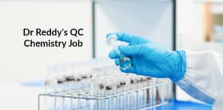 Dr Reddy's QC Analyst Job Vacancy - Apply Now