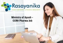 Ministry of Ayush - CCRH Pharma Job - Research Officer Post Salary up to 1.7 Lakh