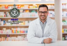 Govt HSSC Pharmacist Job Opening 2020 - Application details