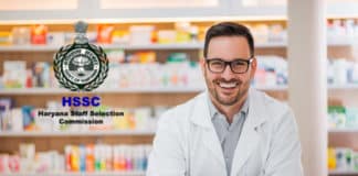 Govt HSSC Pharmacist Job Opening 2020 - Application details