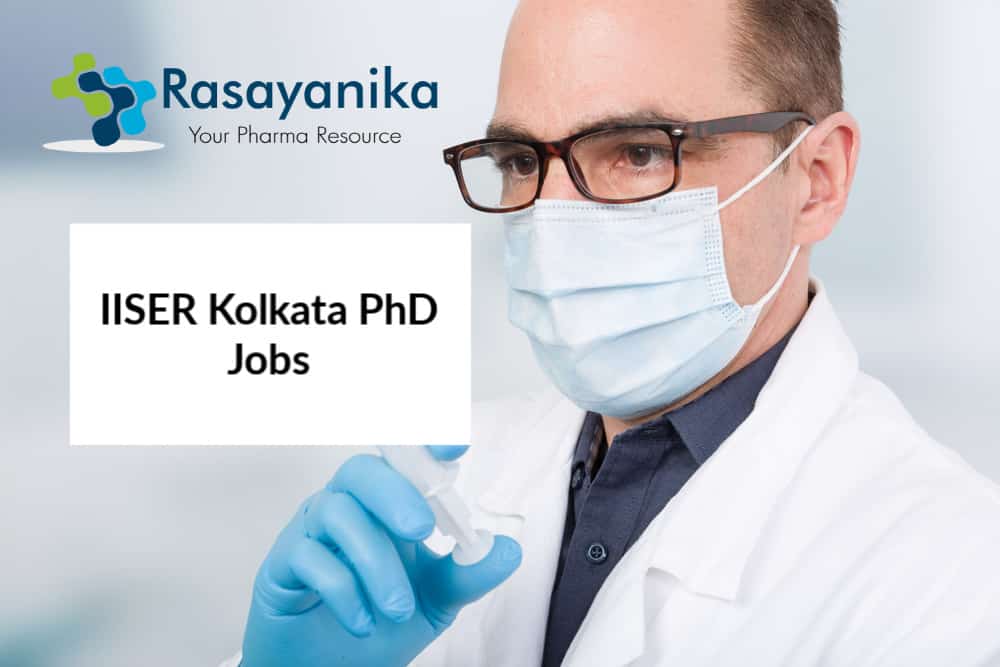 phd chemistry jobs in kolkata