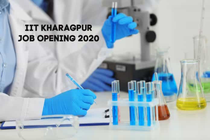IIT Kharagpur Research Fellow Recruitment 2020 – Chemistry