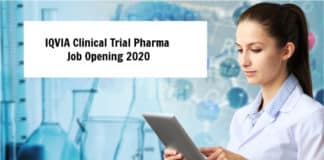 IQVIA Clinical Trial Assistant Job Opening - Pharma