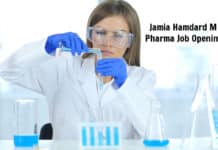 Jamia Hamdard Pharma Jobs – Junior Research Fellow