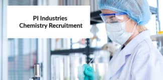 PI Industries Chemistry Recruitment 2020 – Research Scientist