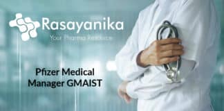 Pfizer Medical Manager GMAIST Job Opening 2020