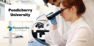 Pondicherry University Chemistry Jobs – Application Details