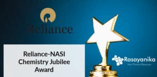 Reliance-NASI Chemistry Jubilee Award 2020 - Application Details