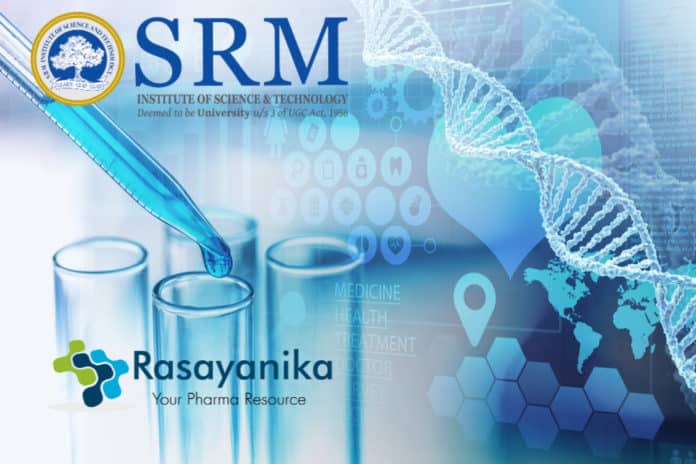 SRMIST Chemistry Job Opening - Junior Scientific Officer Salary up to 35,000/- pm