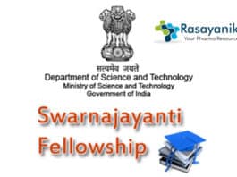 SwarnaJayanti Fellowships Scheme Announced – Applications Invited