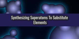 Synthesizing superatoms to Substitute elements