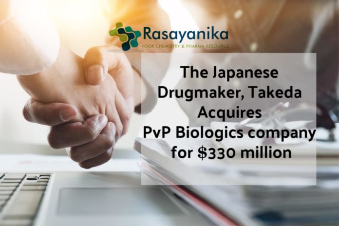 Takeda Acquires PvP Biologics
