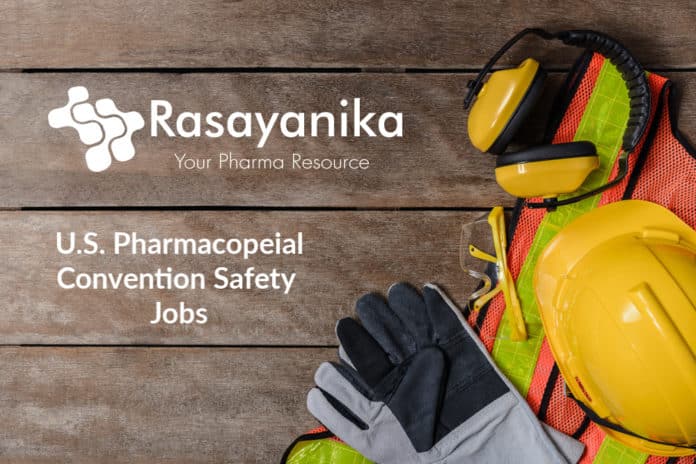 U.S. Pharmacopeial Convention Safety Executive Jobs – BSc Chemistry