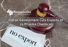 Export of Pharma Chemicals Cut