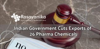 Export of Pharma Chemicals Cut