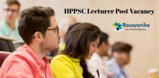 HPPSC Lecturer Post Vacancy - Chemistry & Pharma Candidates Apply