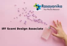 IFF Scent Design Associate - BSc Chemistry Job Vacancy