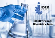 IISER Tirupati Chemistry PA Recruitment - Application Details