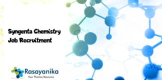 Syngenta Chemistry Job Recruitment 2020- Assistant TPL Post