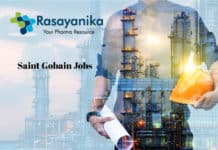 Chemistry Engineer Post @ Saint Gobain Research India Pvt Ltd