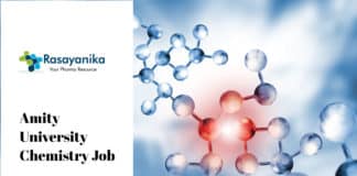 MSc Chemistry Candidates Recruitment @ Amity University