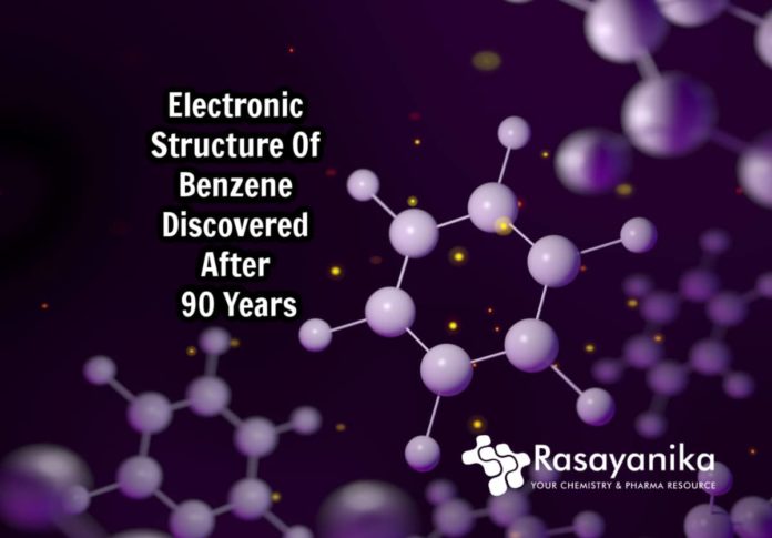 basic electronic structure of benzene