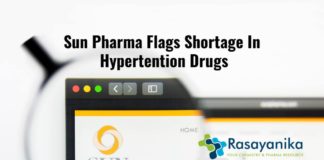 drug shortage due to coronavirus