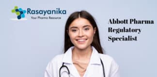 Abbott Pharma Regulatory Specialist