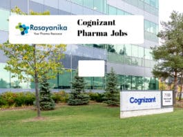 Cognizant Pharma Candidates Recruitment 2020 - Team Lead