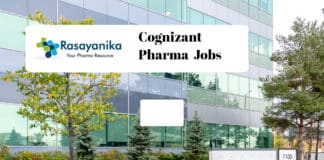 Cognizant Pharma Candidates Recruitment 2020 - Team Lead