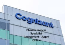 Cognizant Pharma Process Specialist Recruitment - Apply Online