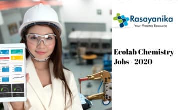 Ecolab Chemistry Recruitment 2020 – Application Engineer Job Ecolab Chemistry Recruitment 2020 - Application Engineer Job