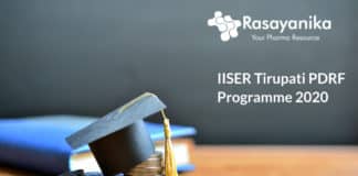 IISER Tirupati PDRF Programme 2020 - Application Details