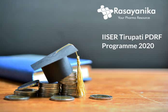 IISER Tirupati PDRF Programme 2020 - Application Details