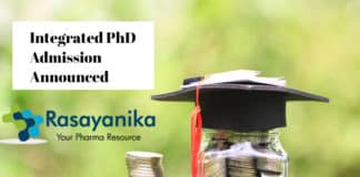 Integrated PhD Admission Announced August 2020 - IISER Mohali