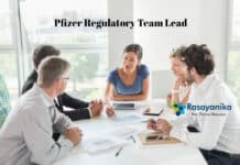 Pfizer Team Lead Regulatory Vacancy - Chemistry Pharma Apply